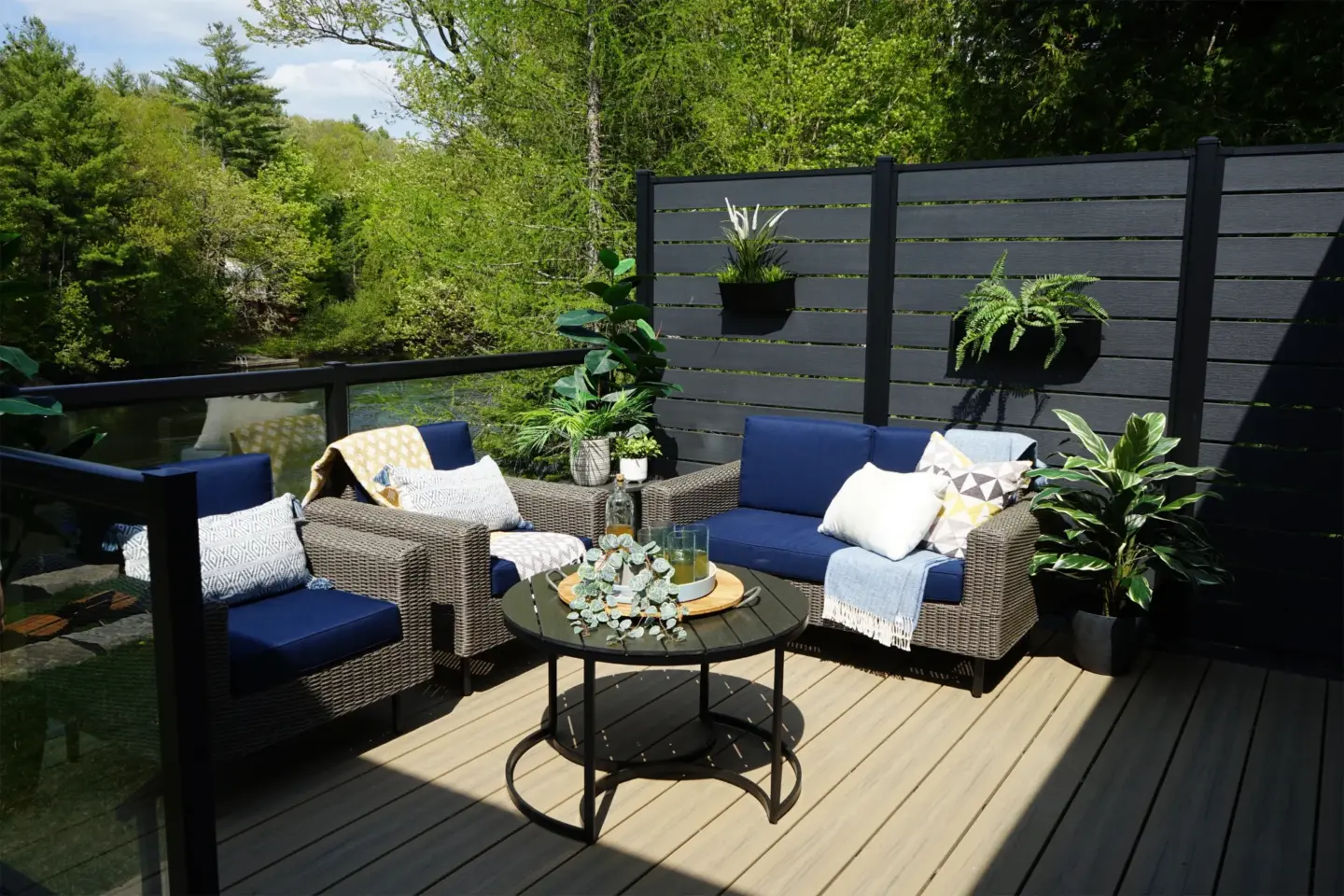 Stock deckorators privacy slats
